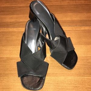 Cloudwalker black sandals